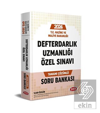 Defterdarlık Uzmanlığı Özel Sınavı Tamamı Çözümlü