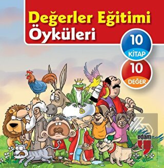 Değerler Eğitimi Öyküleri (10 Kitaplık Set)