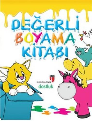 Değerli Boyama Kitabı - Dostluk