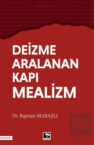 Deizme Aralanan Kapı Mealizm