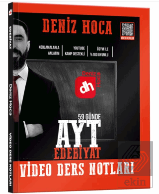 Deniz Hoca 59 Günde AYT Edebiyat Video Ders Notları