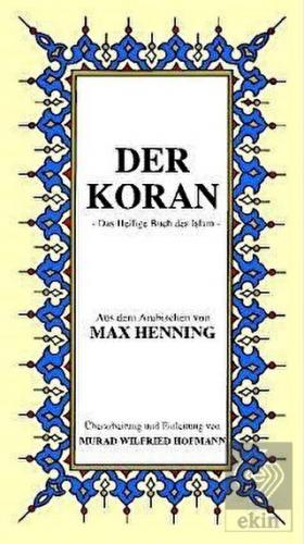 Der Koran Almanca Kuran-ı Kerim Tercümesi (Karton