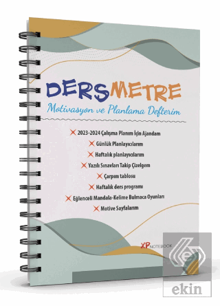 DERSMETRE Motivasyon ve Planlama Defteri - Günlük