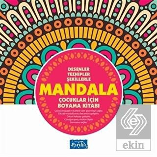 Desenler Tezhipler Şekillerle Mandala - Pembe Kita