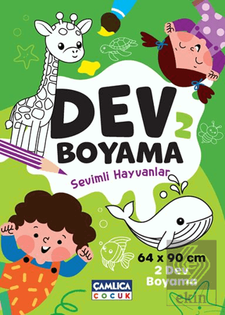 Dev Boyama-2 (Sevimli Hayvanlar)