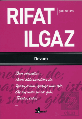 Devam - Şiirler 1953