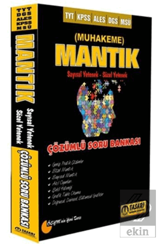 DGS ALES KPSS TYT MSÜ Sayısal Sözel Mantık Soru Ba