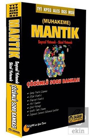 DGS ALES KPSS TYT MSÜ Sayısal Sözel Mantık Soru Ba