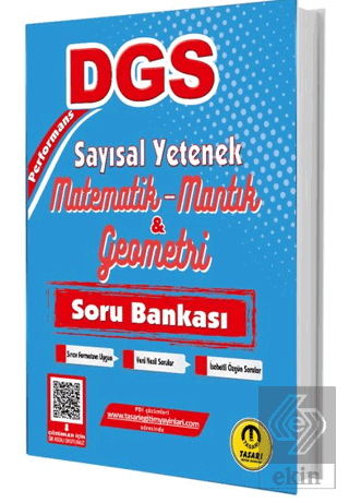 DGS Performans Sayısal Yetenek Çözümlü Soru Bankası
