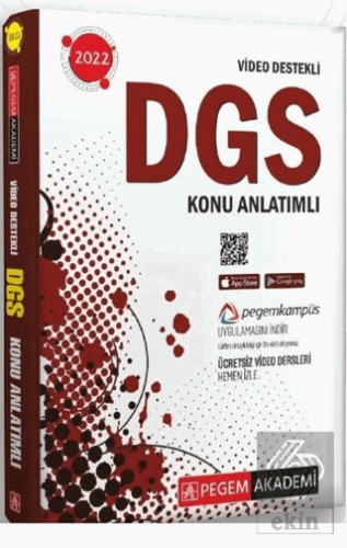 2022 DGS Video Destekli Konu Anlatımlı