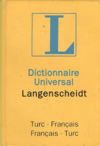 Dictionnaire Universal Langenscheidt Turc - França