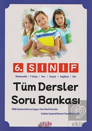 Dida Yayınları 6. Sınıf Tüm Dersler Soru Bankası