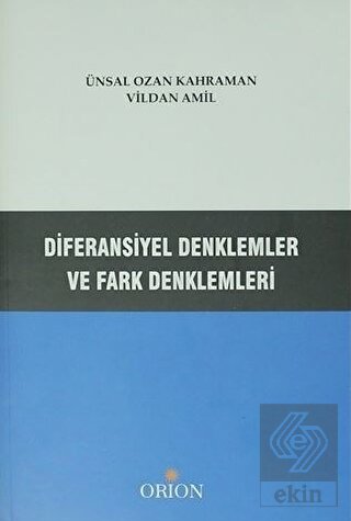 Diferansiyel Denklemler ve Fark Denklemleri