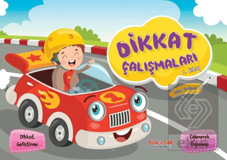 Dikkat Çalışmaları 1. Kitap (Kalem Hediyeli)
