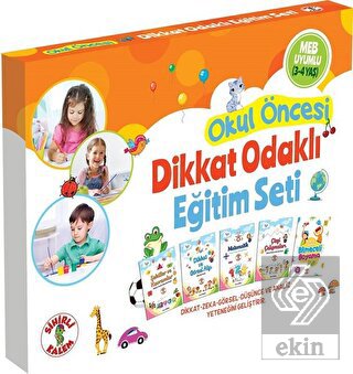 Dikkat Odaklı Eğitim Seti 3-4 Yaş