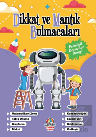 Dikkat Ve Mantık Bulmacaları - Mor Kitap