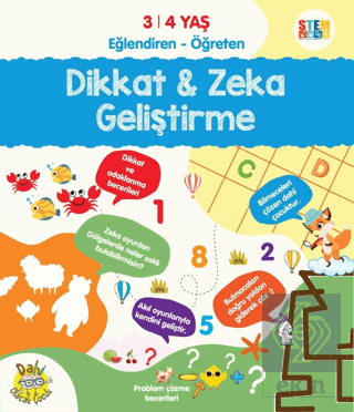 Dikkat ve Zeka Geliştirme 3-4 Yaş