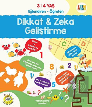 Dikkat ve Zeka Geliştirme 3-4 Yaş