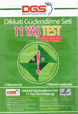 Dikkati Güçlendirme Seti 11 Yaş Test