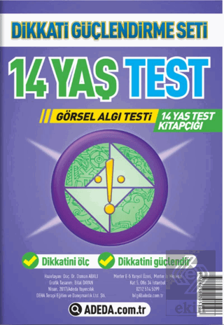 Dikkati Güçlendirme Seti 14 Yaş Test