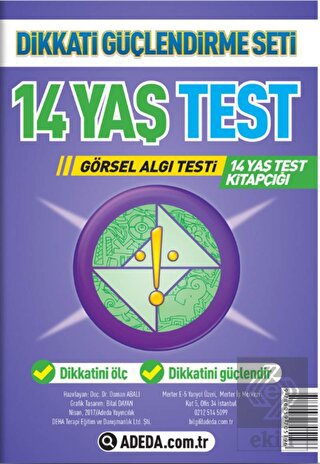 Dikkati Güçlendirme Seti 14 Yaş Test