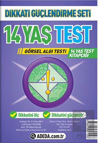 Dikkati Güçlendirme Seti 14 Yaş Test