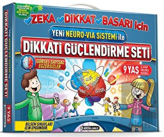 Dikkati Güçlendirme Seti 9 Yaş