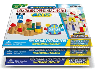 Dikkati Güçlendirme Seti Plus (3 Kitap Materyalsiz
