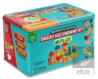 Dikkati Güçlendirme Seti Plus 3 Yaş (Metal Kutulu)