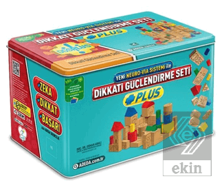 Dikkati Güçlendirme Seti Plus 4 Yaş (Metal Kutulu)