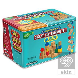 Dikkati Güçlendirme Seti Plus 6 Yaş (Metal Kutulu)