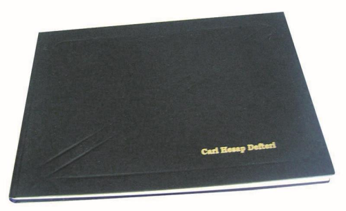 DİLMAN CARİ HESAP DEFTERİ YAN 17X24 320 Yaprak