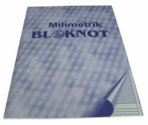 DİLMAN MİLİMETRİK BLOK A3 MAVİ