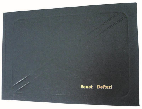 DİLMAN SENET KAYIT DEFTERİ   17X24    96 Yaprak