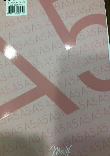 DİLMAN SPİRALLİ BLOKNOT A5 KARELİ 80YP