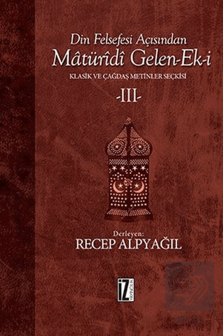 Din Felsefesi Açısından Maturidi Gelen-Ek-i 3