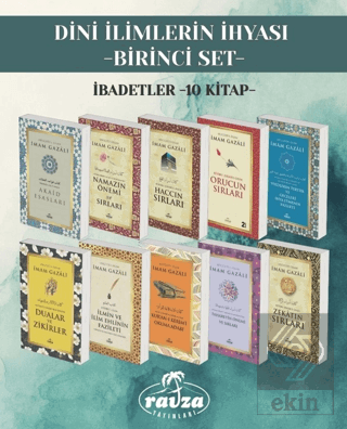 Dini İlimlerin İhyası Birinci Set İbadetler (10 kitap)