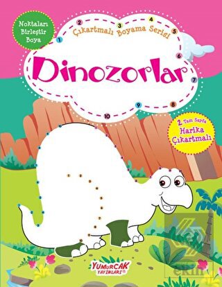 Dinozorlar - Çıkartmalı Boyama Serisi