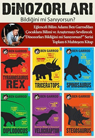 Dinozorları Bildiğini mi Sanıyorsun? (6 Kitap Set)