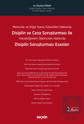 Disiplin ve Ceza Soruşturması İle Disiplin Soruşturması Esasları