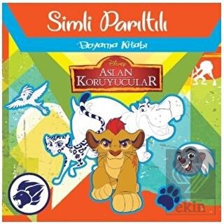 Disney Aslan Koruyucuları Simli Parıltılı Boyama K