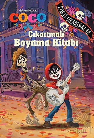 Disney Coco Çıkartmalı Boyama Kitabı