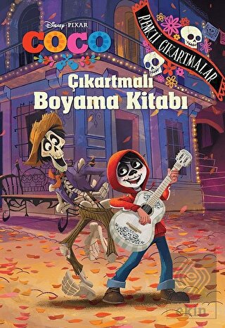 Disney Coco Çıkartmalı Boyama Kitabı