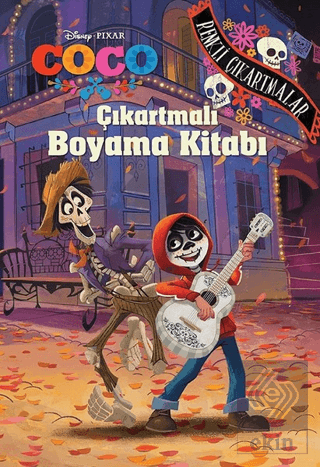 Disney Coco Çıkartmalı Boyama Kitabı