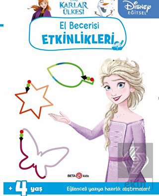 Disney Eğitsel Karlar Ülkesi El Becerisi Etkinlikl
