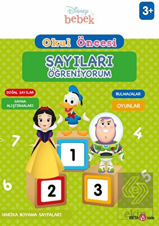 Disney Eğitsel Okul Öncesi Sayıları Öğreniyorum