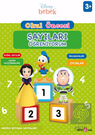 Disney Eğitsel Okul Öncesi Sayıları Öğreniyorum