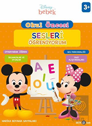 Disney Eğitsel Okul Öncesi Sesleri Öğreniyorum