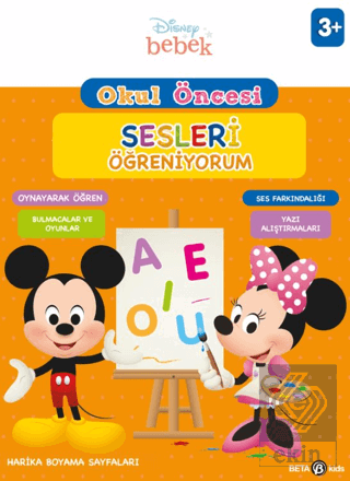 Disney Eğitsel Okul Öncesi Sesleri Öğreniyorum