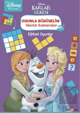 Disney Eğitsel Oyunla Büyüyelim Mantık Bulmacaları - Karlar Ülkesi